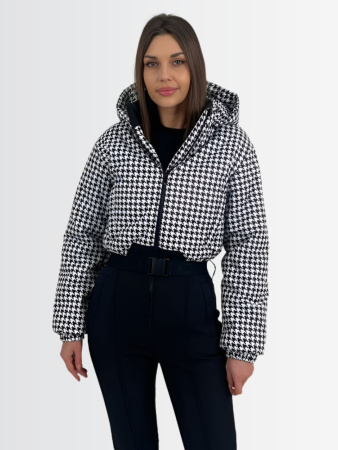 Демисезонный женский горнолыжный комбинезон Гусиная лапка